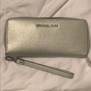 Michael Kors wallet with wrist strap